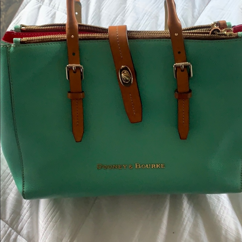 Dooney & Bourke teal Purse